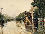 Childe Hassam Champs Elysees Paris Germany oil painting artist